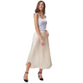 Kate Kasin Mujer 35 &quot;Cómoda Champagne satinado cintura Slip media ropa interior KK000264-2